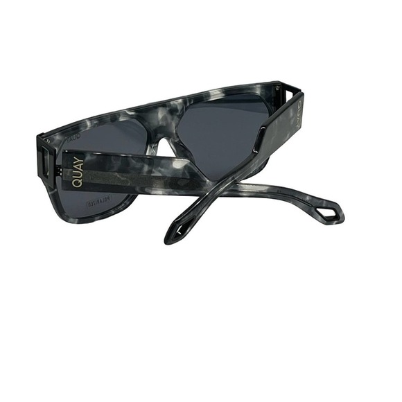 NEW QUAY AUSTRALIA Go Off black tortoise black polarized sunglasses styl… - Picture 7 of 16